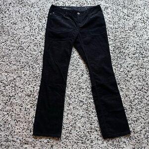 Eddie Bauer Black Corduroy Pants